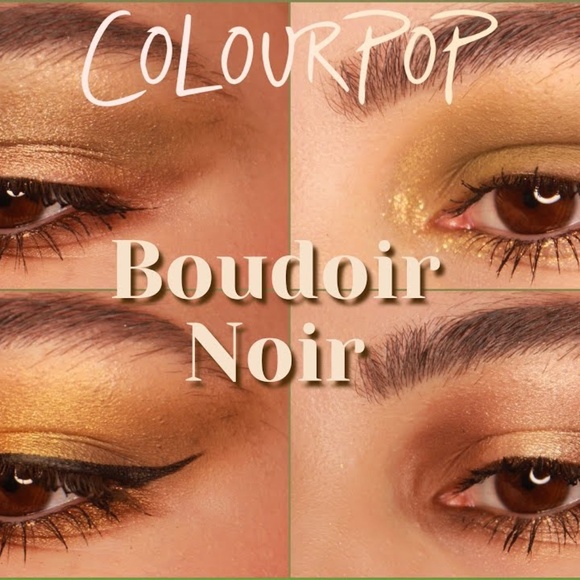 ColourPop "Boudoir Noir" eyeshadow palette - Picture 6 of 11